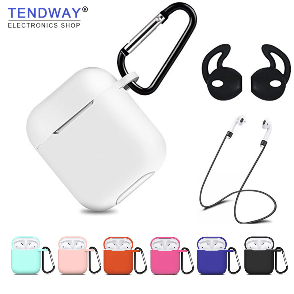 Silicone For Apple AirPods  accessories Case Shock Proof