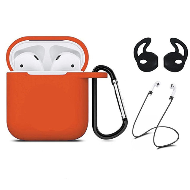 Silicone For Apple AirPods  accessories Case Shock Proof