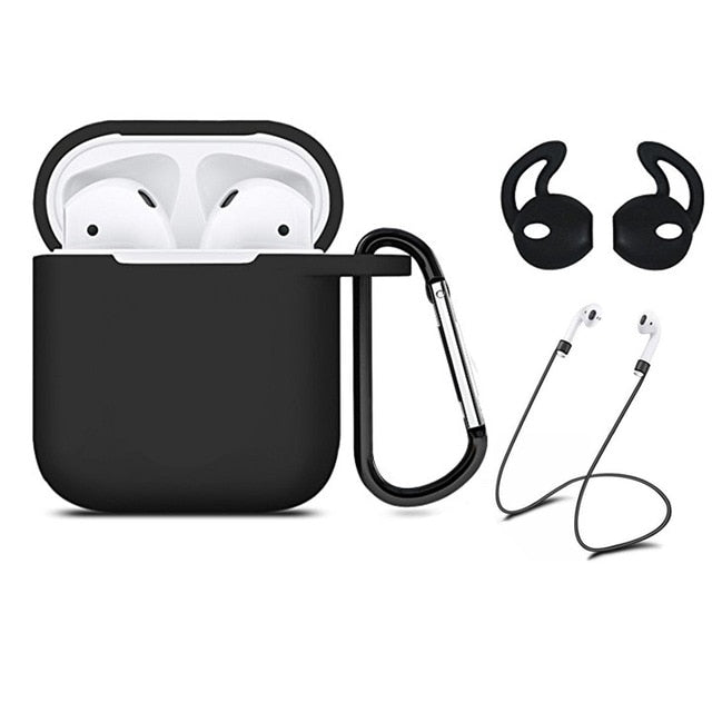 Silicone For Apple AirPods  accessories Case Shock Proof