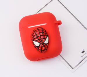 Unique 3D Marvel Avengers Cartoon Silicone Case For Apple Airpods