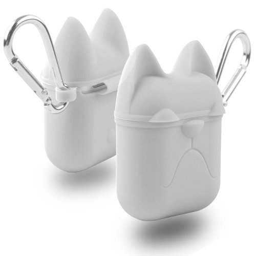Trendy Cat loook  Earphone Silicone Case For Apple Airpods