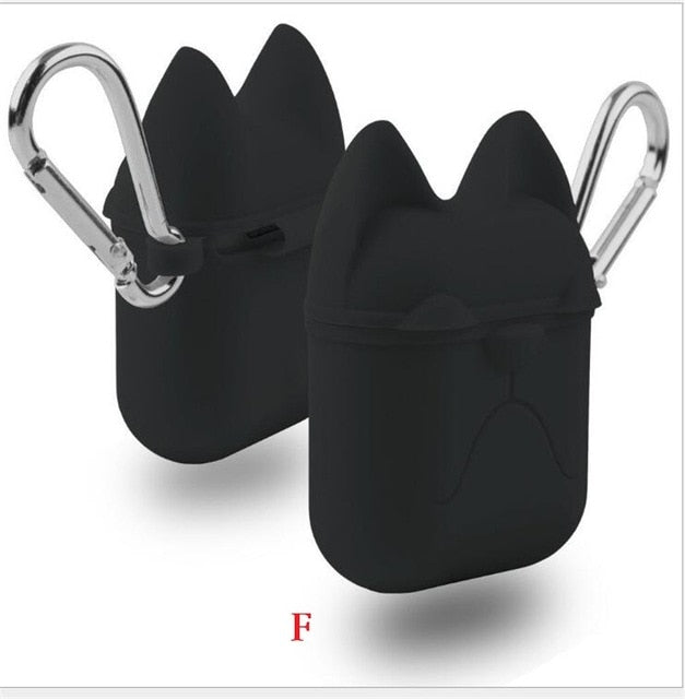 Trendy Cat loook  Earphone Silicone Case For Apple Airpods