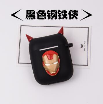 Unique 3D Marvel Avengers Cartoon Silicone Case For Apple Airpods