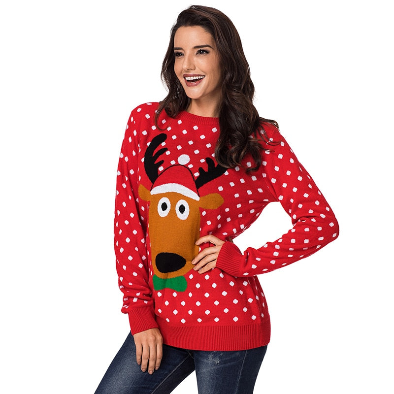 Women Winter Christmas Sweater