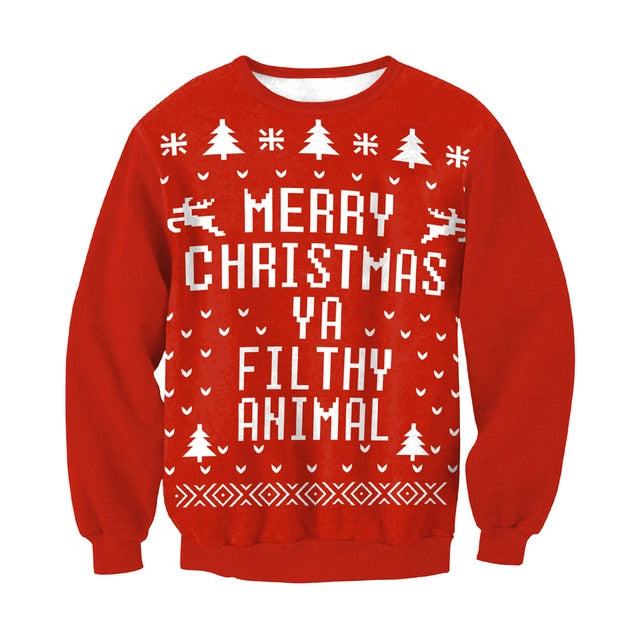 Unisex Ugly Winter Christmas Sweater