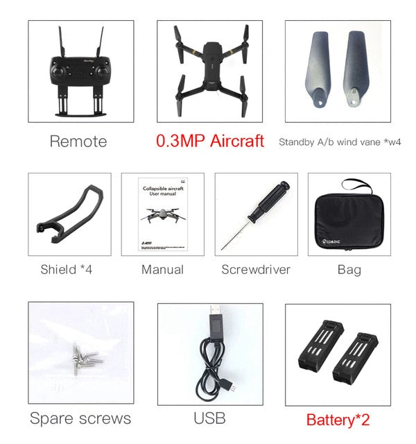 Urban Mini Drone with Wide Angle HD Camera
